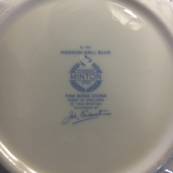 2 Minton Bone China Fruit/Dessert Bowls - Picture 3 of 5